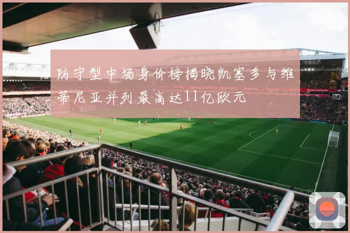 防守型中场身价榜揭晓凯塞多与维蒂尼亚并列最高达11亿欧元