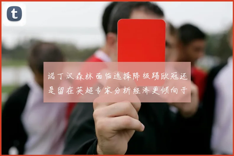 诺丁汉森林面临选择降级踢欧冠还是留在英超专家分析经济更倾向于英超